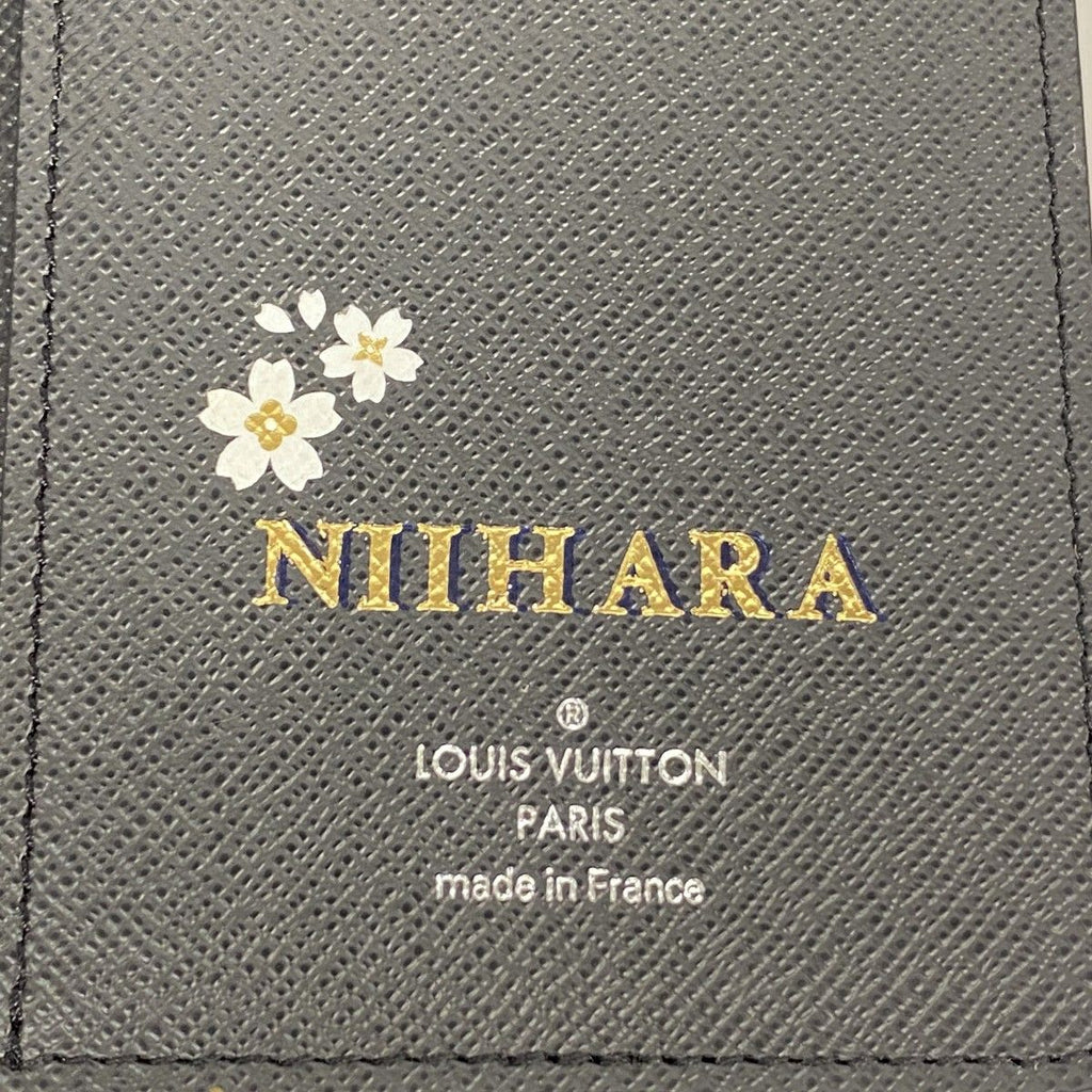 Louis Vuitton Wallet Taiga Portefeuille Alexandre Noir — view 4