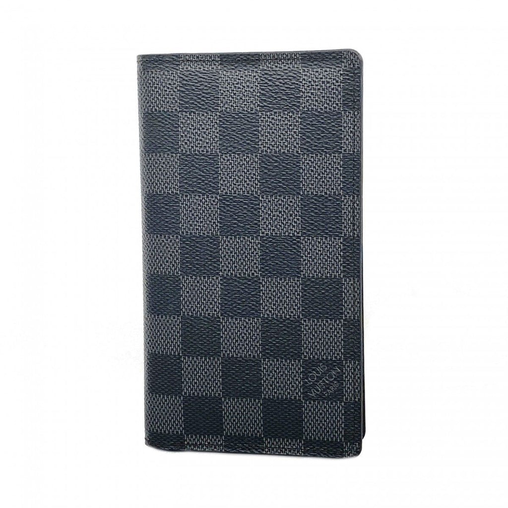 Louis Vuitton Notebook Cover Damier Graphite Agenda Posh Black