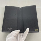 Louis Vuitton Notebook Cover Damier Graphite Agenda Posh Black — view 3