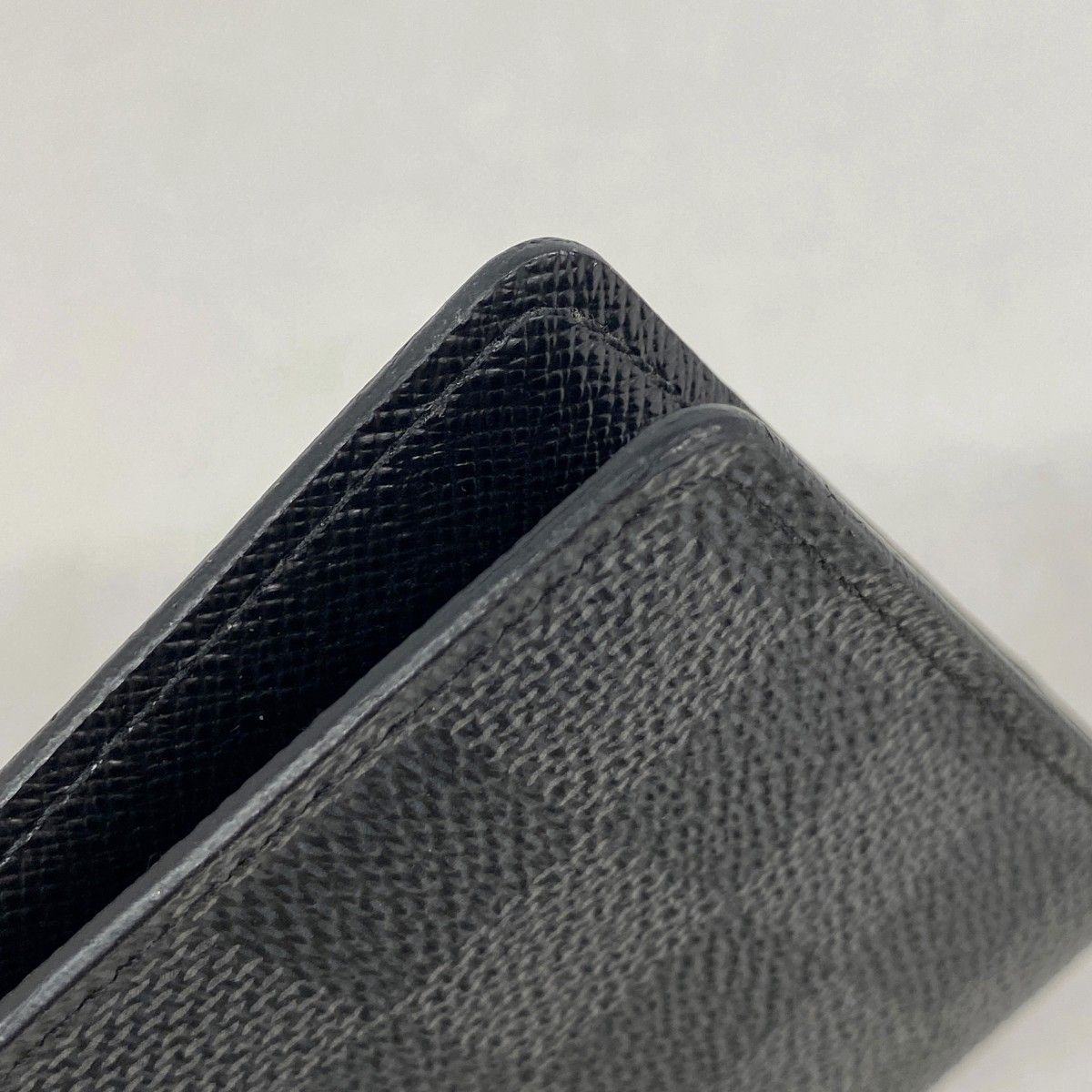 Louis Vuitton Notebook Cover Damier Graphite Agenda Posh Black — view 7