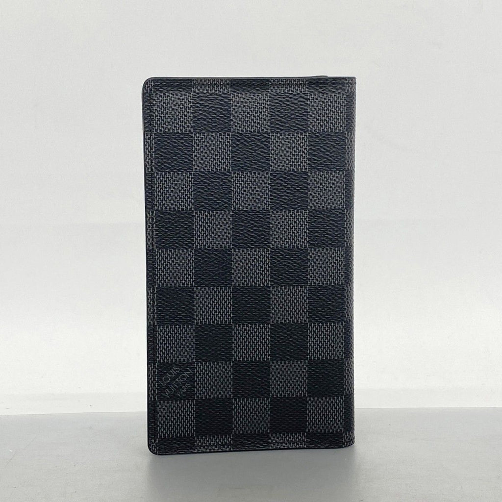 Louis Vuitton Notebook Cover Damier Graphite Agenda Posh Black — view 8