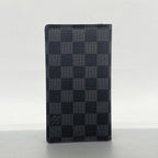 Louis Vuitton Notebook Cover Damier Graphite Agenda Posh Black — view 8