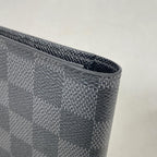 Louis Vuitton Notebook Cover Damier Graphite Agenda Posh Black — view 6