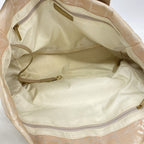 Chanel Tote New Travel Nylon Beige Gold — view 4