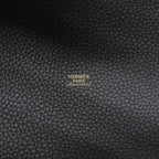 Hermes Handbag Picotin Lock MM Taurillon Clemence Canvas Gold — view 5