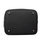 Hermes Handbag Picotin Lock MM Taurillon Clemence Canvas Gold — view 3