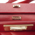 Chanel Shoulder Bag Stitch 2.55 Lambskin Red Champagne Gold — view 5