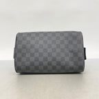 Louis Vuitton Pouch Damier Graphite Dopp Kit Black Gray — view 3