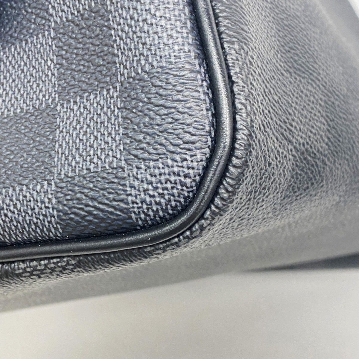 Louis Vuitton Pouch Damier Graphite Dopp Kit Black Gray — view 6