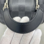 Louis Vuitton Pouch Damier Graphite Dopp Kit Black Gray — view 8