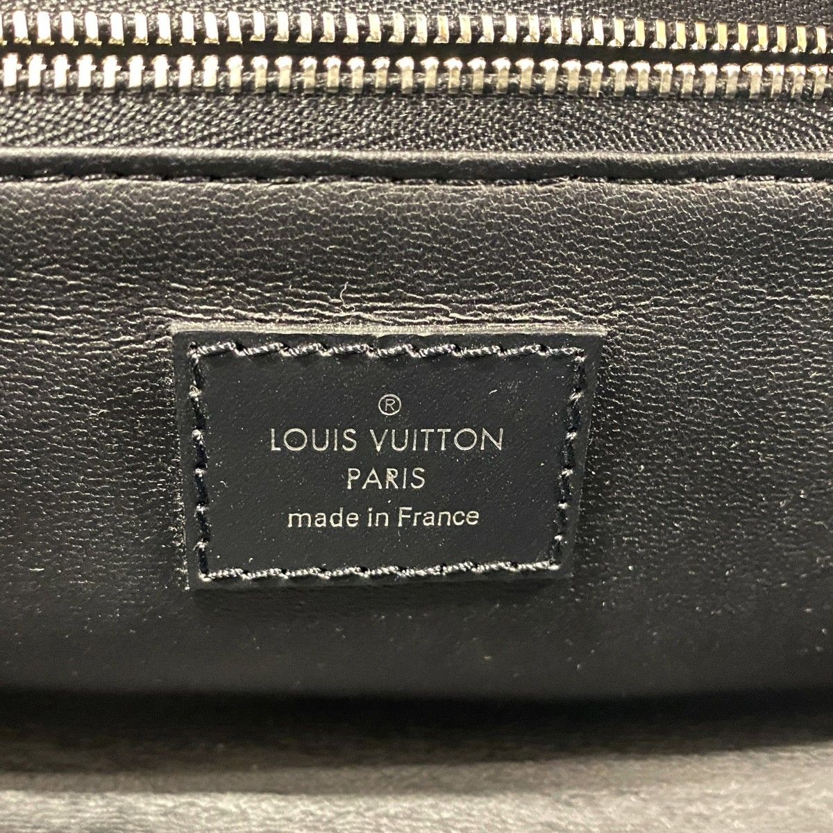 Louis Vuitton Pouch Damier Graphite Dopp Kit Black Gray — view 5