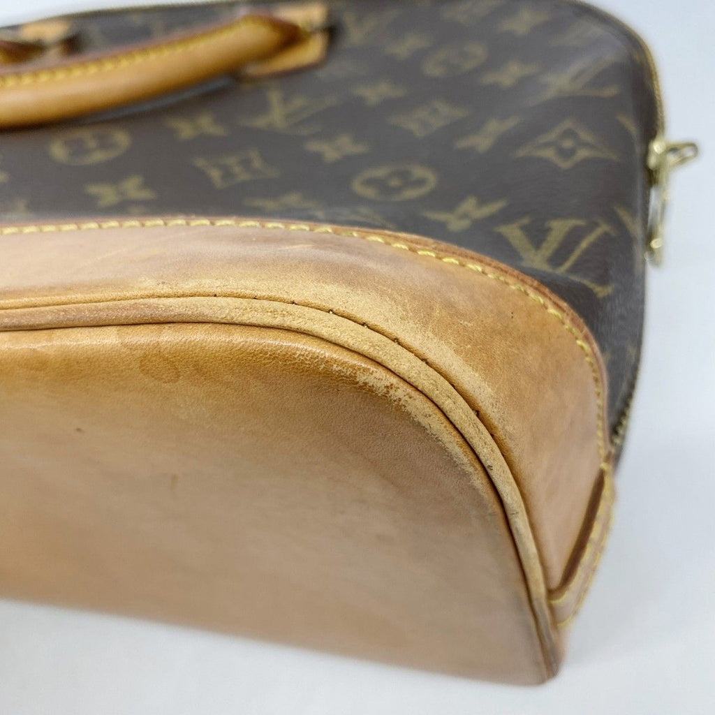 Louis Vuitton Handbag Monogram Alma Brown — view 6