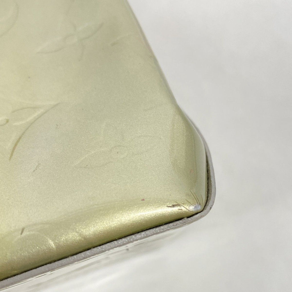 Louis Vuitton Handbag Vernis Reed PM Gray — view 9
