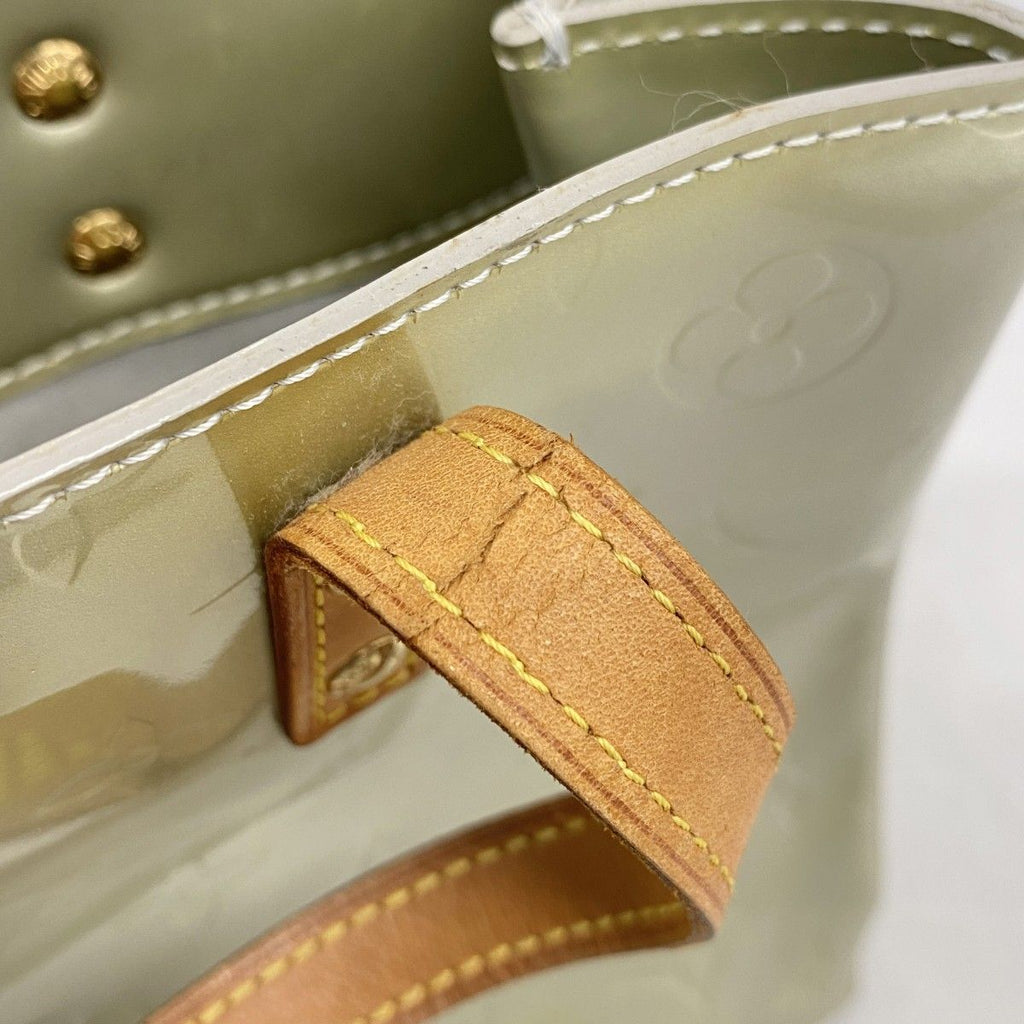 Louis Vuitton Handbag Vernis Reed PM Gray — view 6