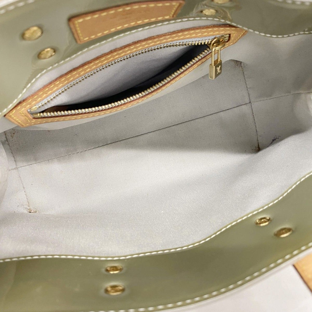 Louis Vuitton Handbag Vernis Reed PM Gray — view 4