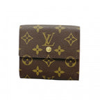 Louis Vuitton Trifold Wallet Monogram Porte-Monnaie Billets Cult Cles Brown