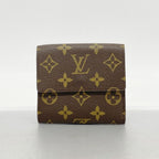 Louis Vuitton Trifold Wallet Monogram Porte-Monnaie Billets Cult Cles Brown — view 9