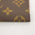 Louis Vuitton Card Case Monogram Porte 2 Cult Vertical Brown — view 6