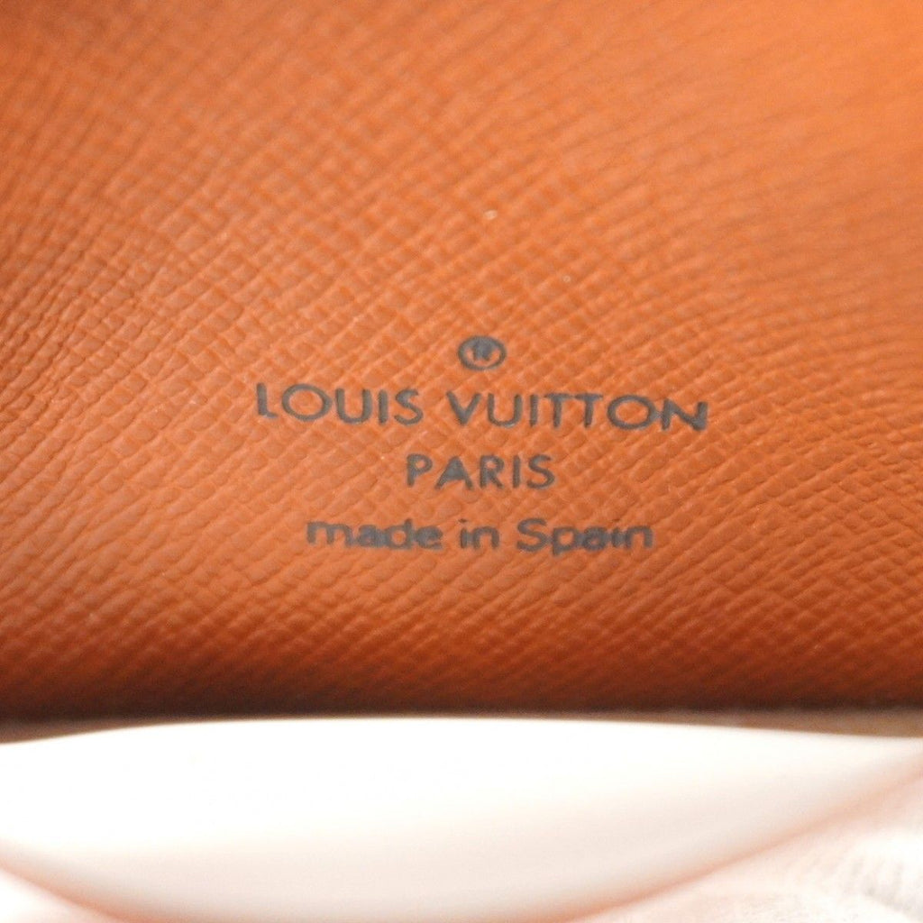 Louis Vuitton Card Case Monogram Porte 2 Cult Vertical Brown — view 4