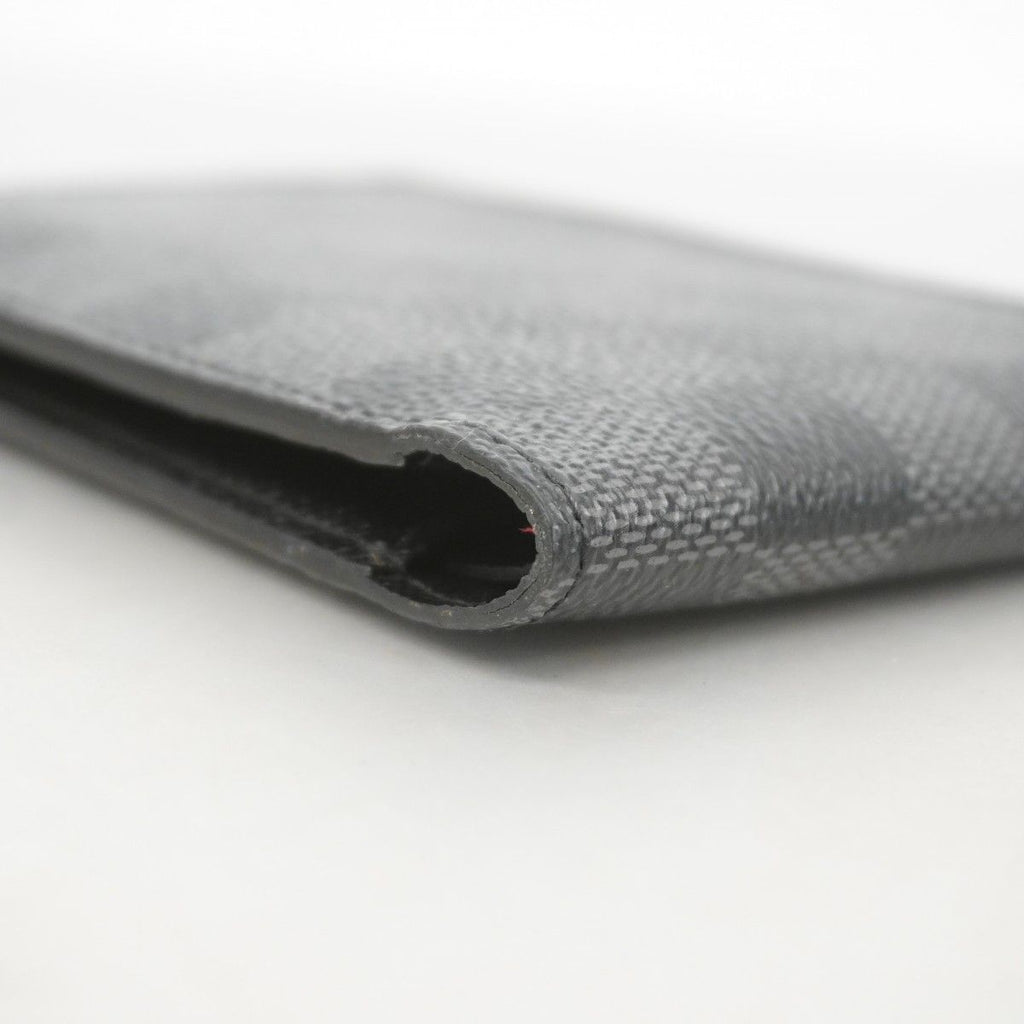 Louis Vuitton Bill Purse Damier Graphite Portefeuille Multiple Gray Black Wallet — view 5
