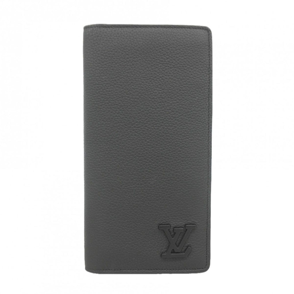 Louis Vuitton Wallet Aerogram Portefeuille Brazza NM Black