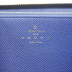 Louis Vuitton Wallet Monogram Denim LV Remix Zippy Blue — view 4