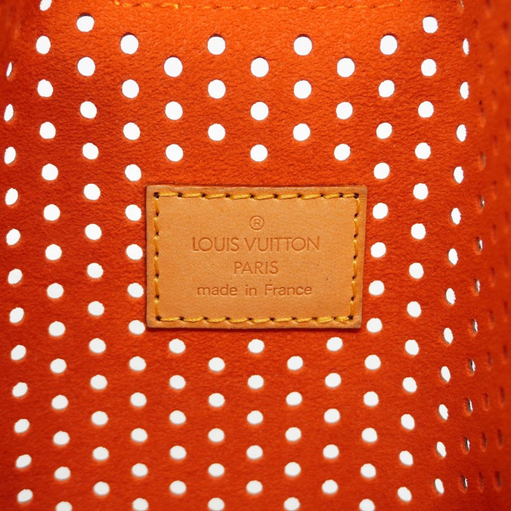 Louis Vuitton Shoulder Bag Monogram Perfo Musette Brown Orange — view 5