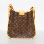 Louis Vuitton Shoulder Bag Monogram Perfo Musette Brown Orange — view 8