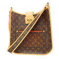 Louis Vuitton Shoulder Bag Monogram Perfo Musette Brown Orange