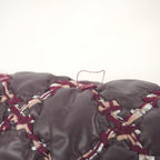 Chanel Shoulder Bag Paris Visance Nylon Purple Silver — view 9