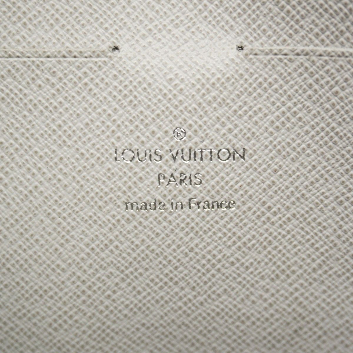 Louis Vuitton Clutch Monogram Logo Story Zipped Pouch GM Gray Yellow — view 5