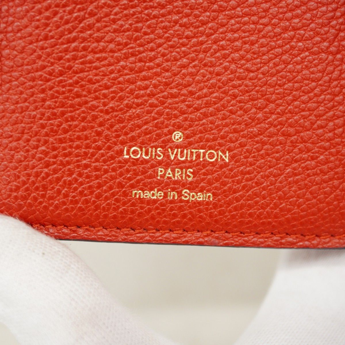 Louis Vuitton Wallet Monogram Portefeuille Pallas Compact Brown Cerise — view 5