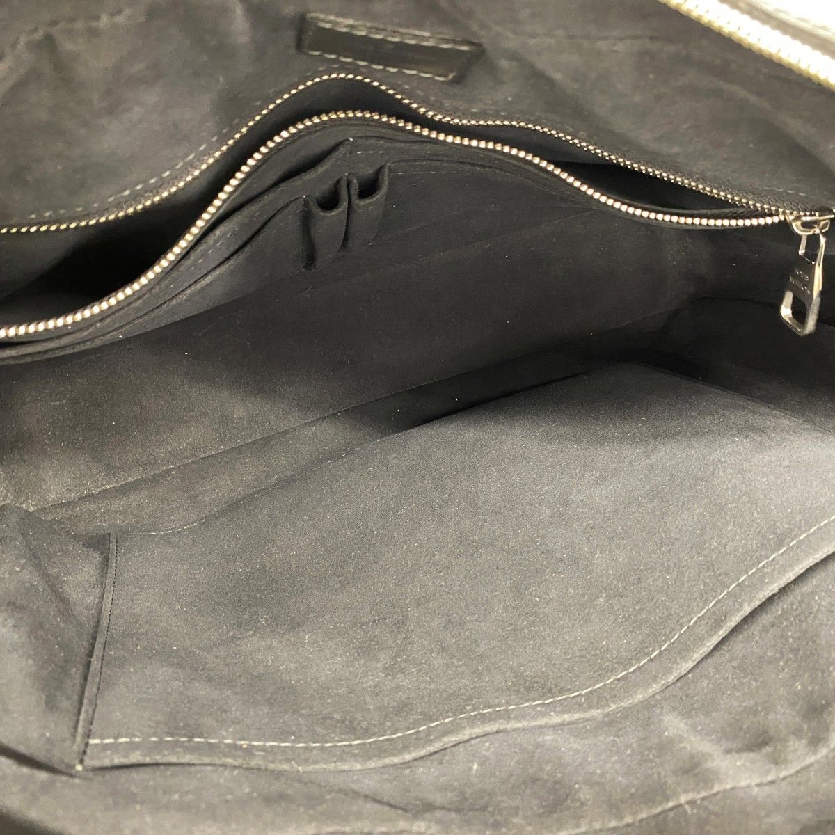 Louis Vuitton Business Bag Damier Cobalt Porte Documents Black Navy — view 4