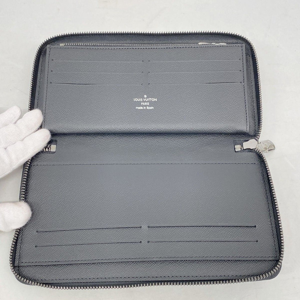 Louis Vuitton Wallet Monogram Eclipse Zippy Organizer NM Black — view 3