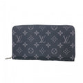Louis Vuitton Wallet Monogram Eclipse Zippy Organizer NM Black