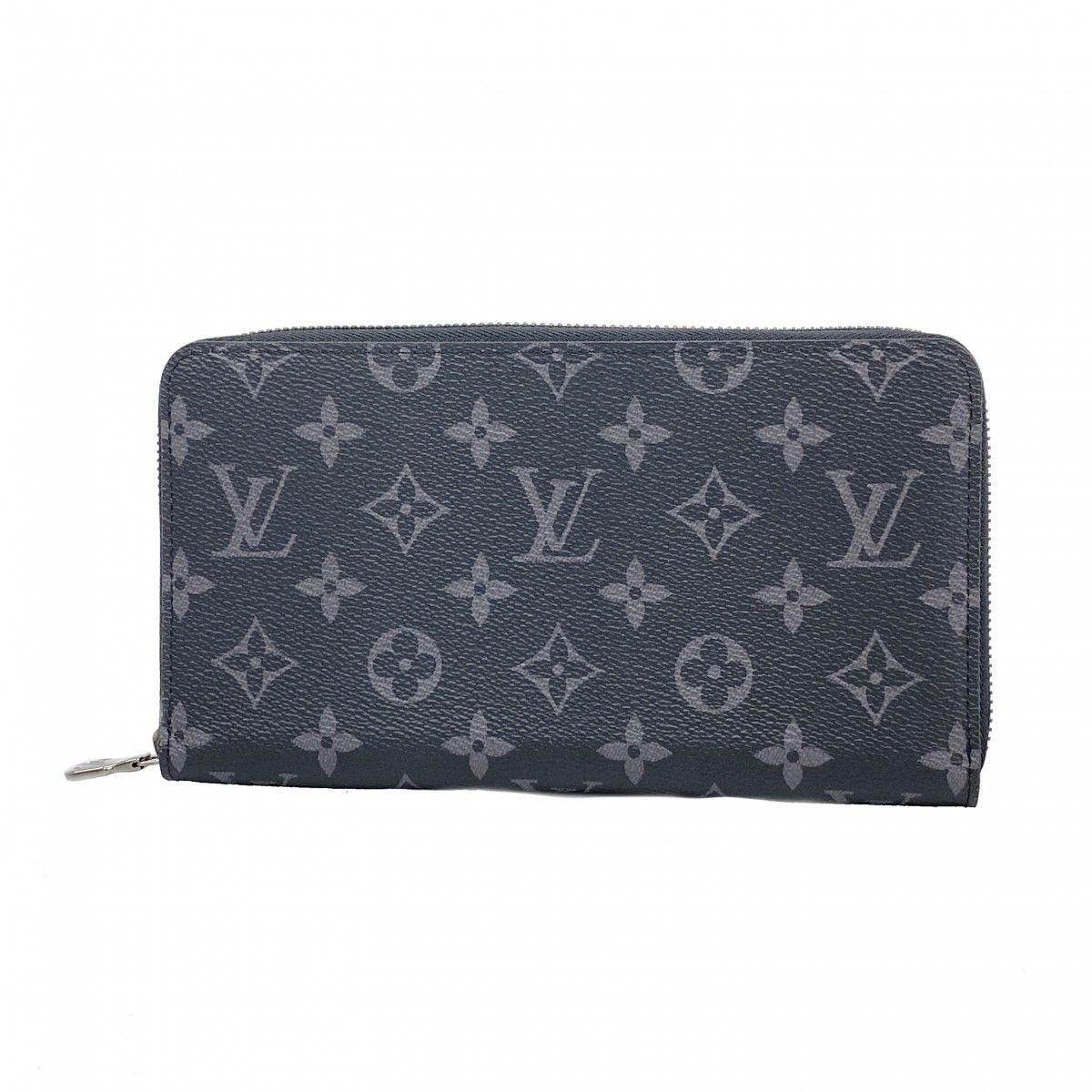 Louis Vuitton Wallet Monogram Eclipse Zippy Organizer NM Black