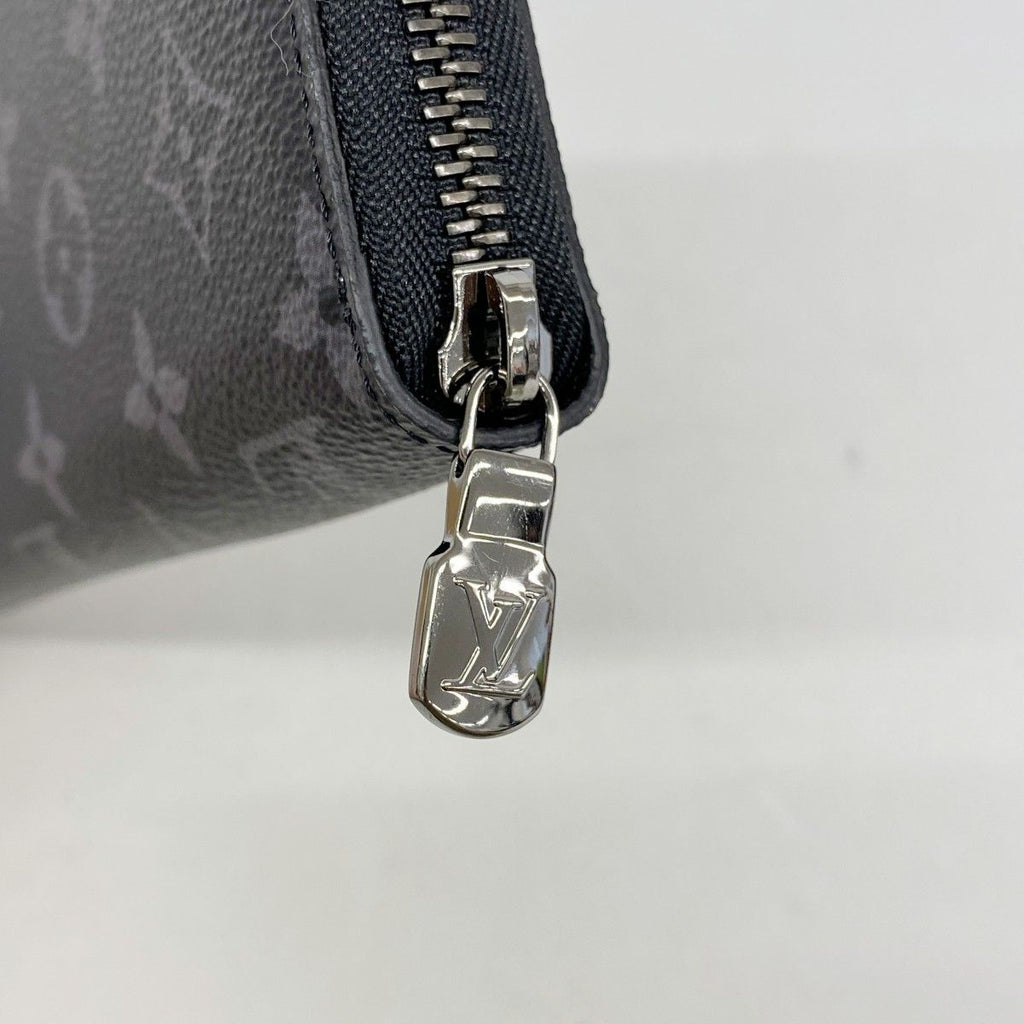 Louis Vuitton Wallet Monogram Eclipse Zippy Organizer NM Black — view 7