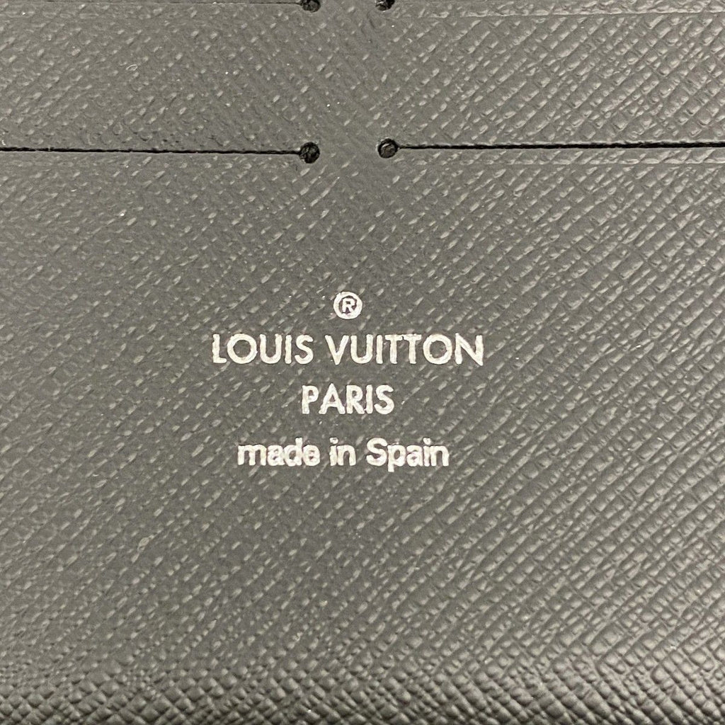 Louis Vuitton Wallet Monogram Eclipse Zippy Organizer NM Black — view 4