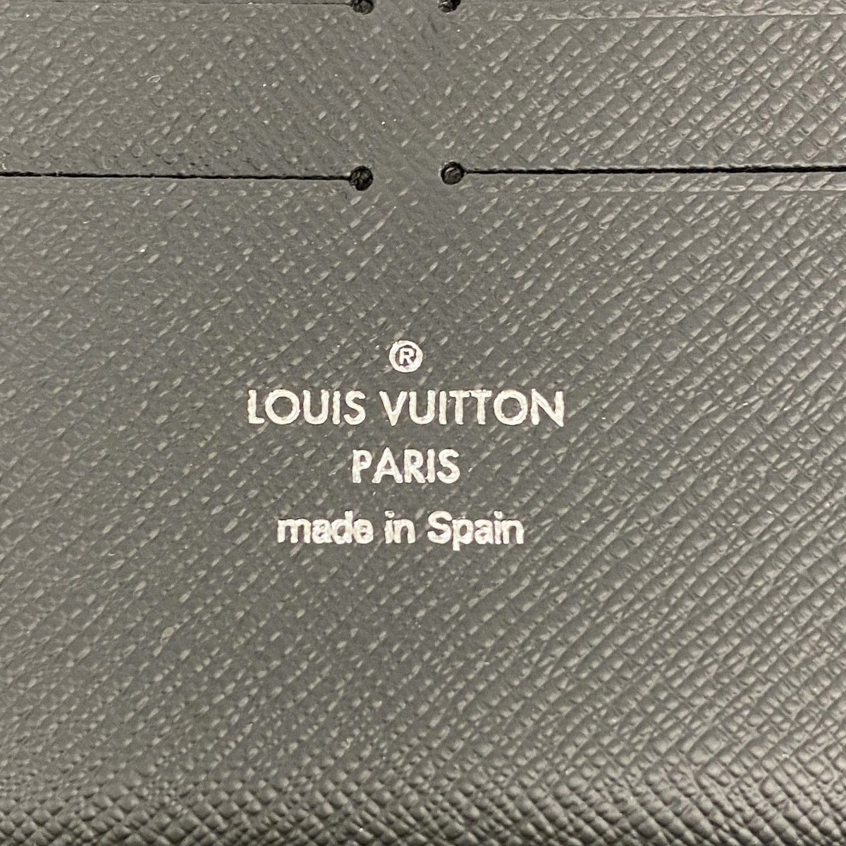 Louis Vuitton Wallet Monogram Eclipse Zippy Organizer NM Black — view 4