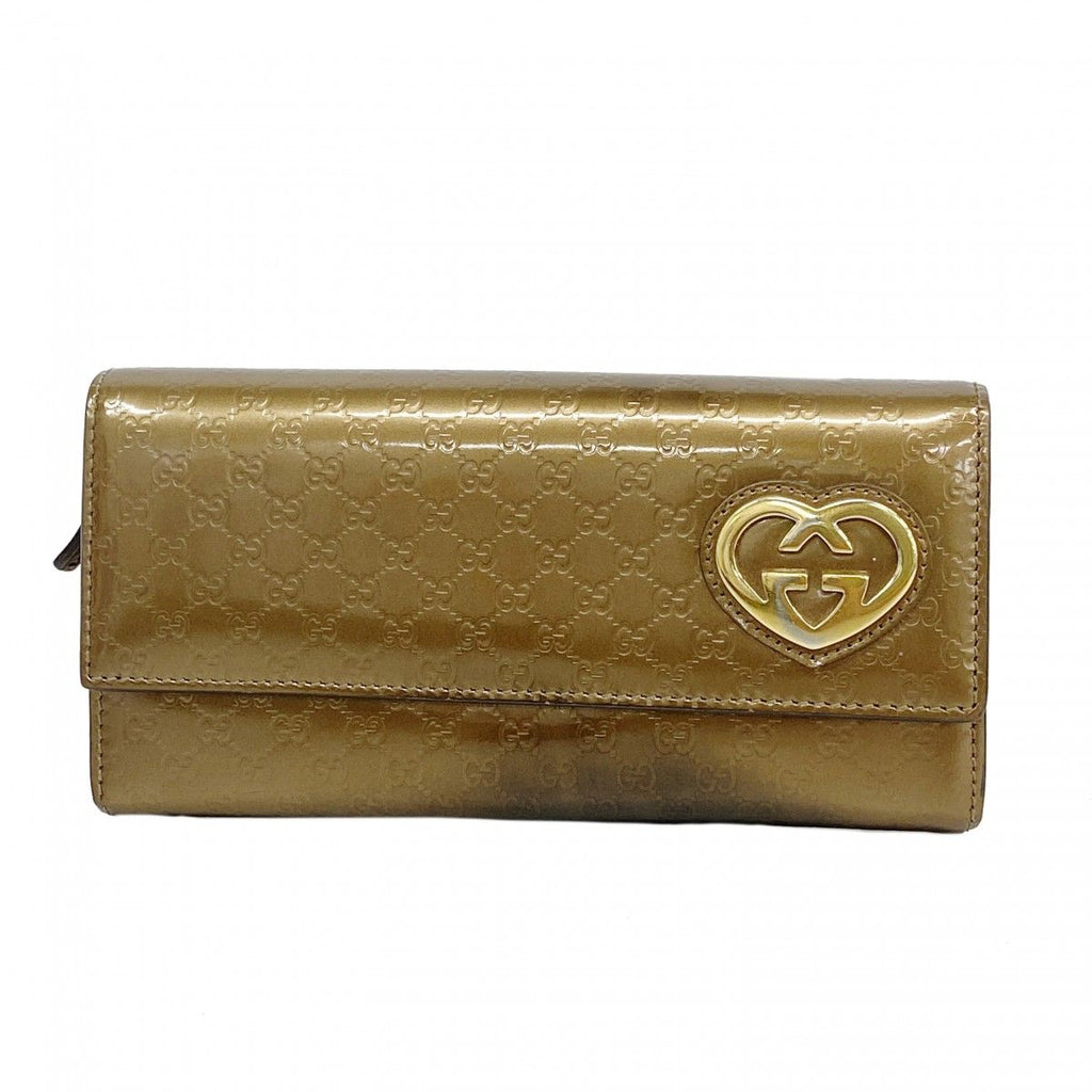 Gucci Wallet Micro Guccissima Enamel Blanc Gold
