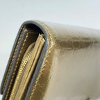 Gucci Wallet Micro Guccissima Enamel Blanc Gold — view 6