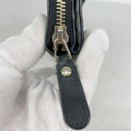 Gucci Wallet Micro Guccissima Leather Black Gold — view 9