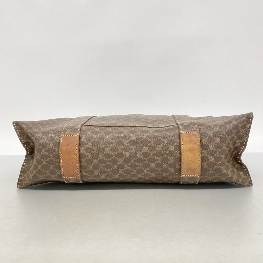 Celine Tote Macadam Brown Gold — view 3