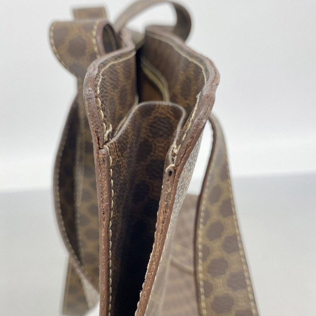 Celine Tote Macadam Brown Gold — view 6