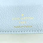 Louis Vuitton Wallet Monogram Empreinte Portefeuille Lisa Blue Olympe — view 4