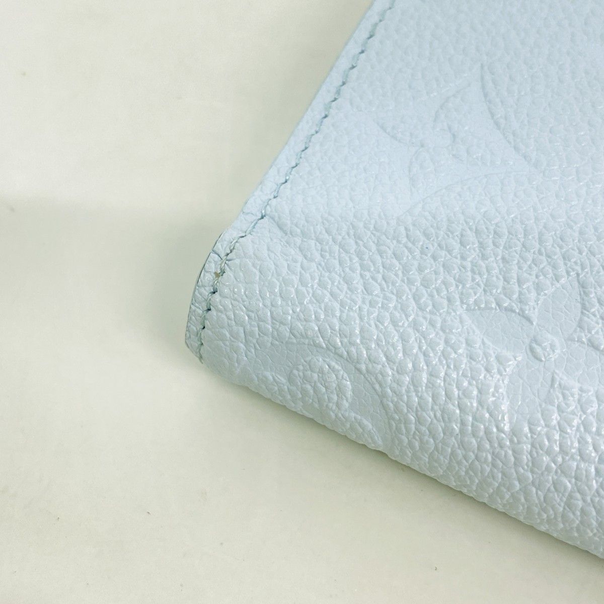 Louis Vuitton Wallet Monogram Empreinte Portefeuille Lisa Blue Olympe — view 7