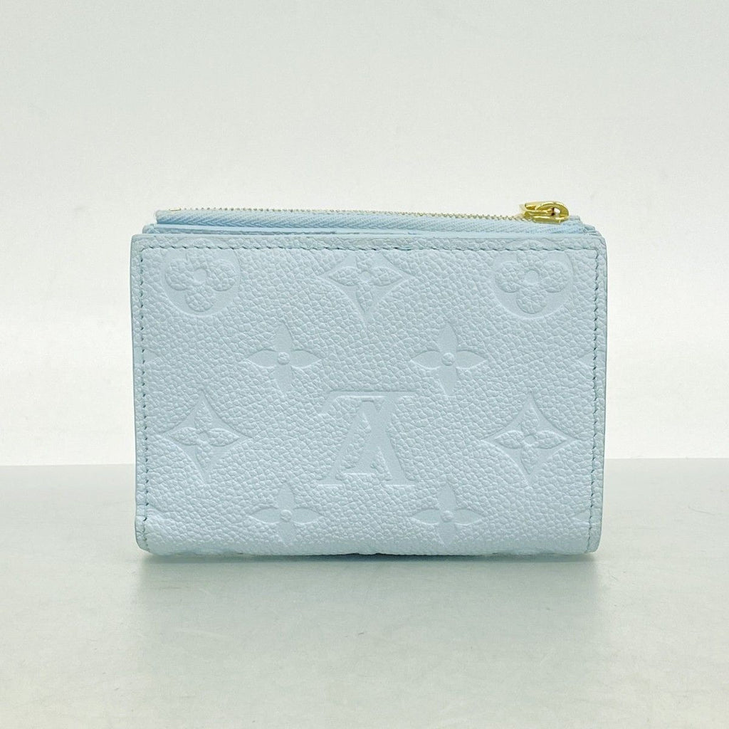 Louis Vuitton Wallet Monogram Empreinte Portefeuille Lisa Blue Olympe — view 8