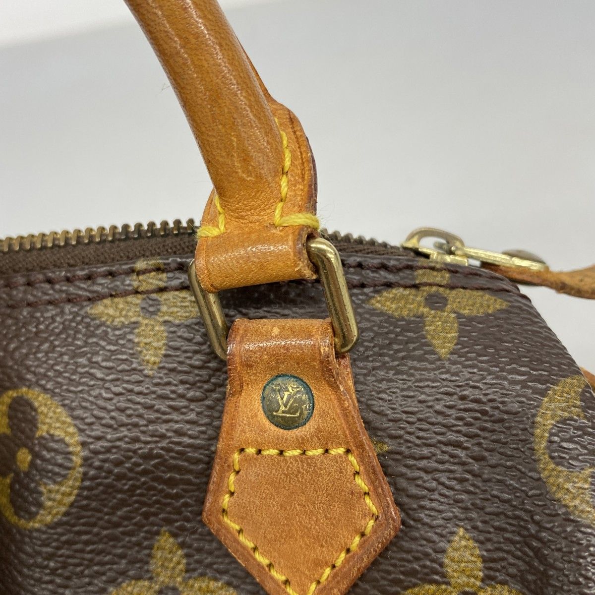 Louis Vuitton Handbag Monogram Mini Speedy Brown — view 9