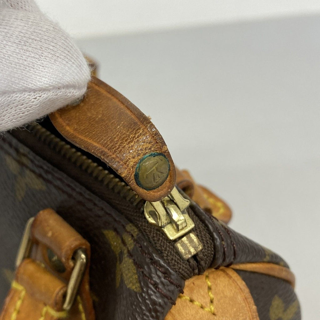 Louis Vuitton Handbag Monogram Mini Speedy Brown — view 8