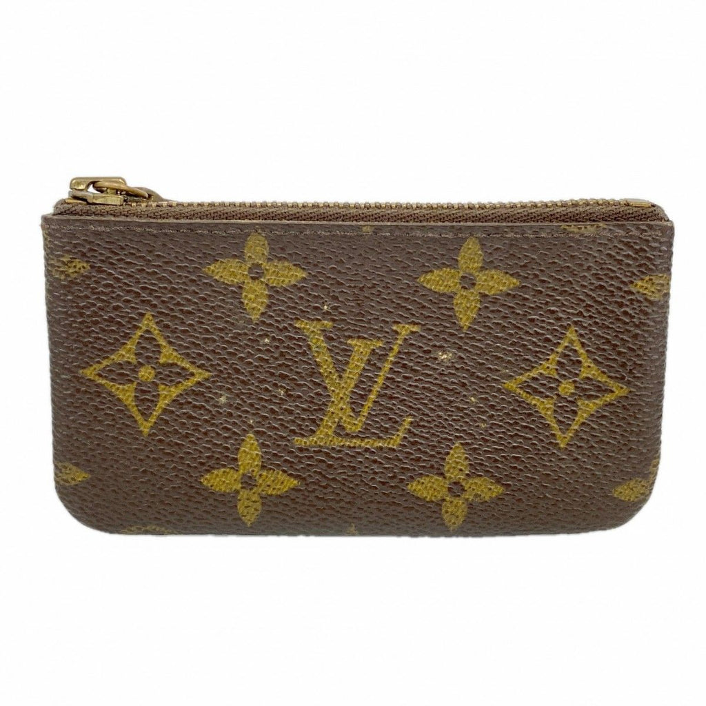 Louis Vuitton Coin Case Monogram Pochette Cles Brown